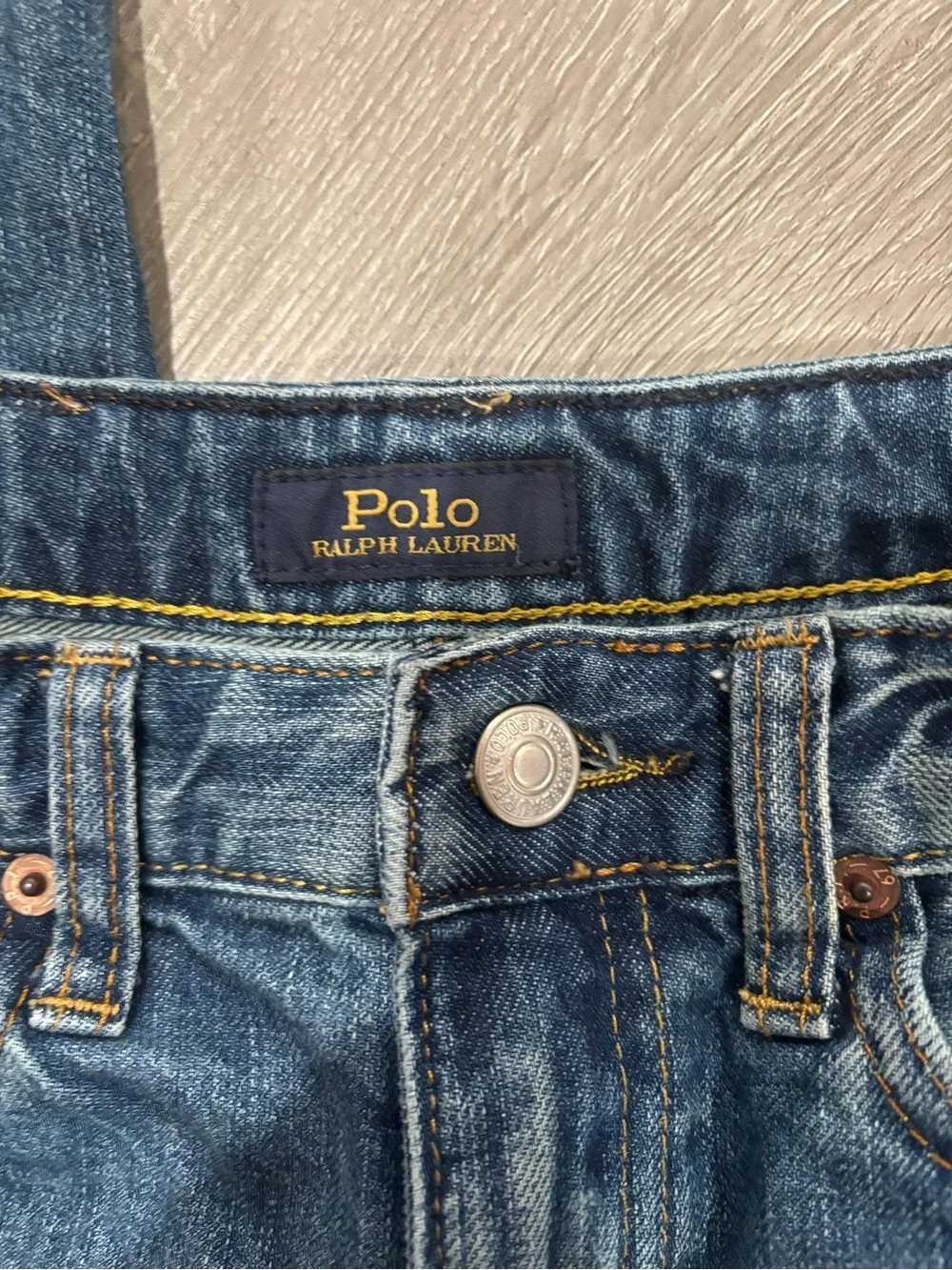 Ralph Lauren Men's Medium Blue Straight-Leg Jeans